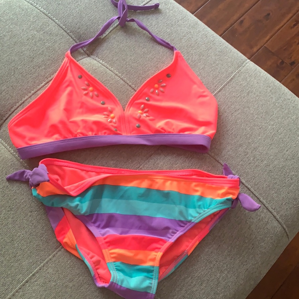 Girls xl bikini set. Excellent condition. Size 14-16/xl
